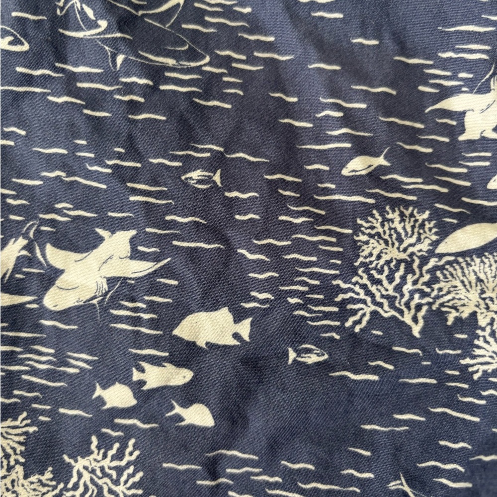 Carter's Blue and White Kids Shorts - Picture 2 of 5